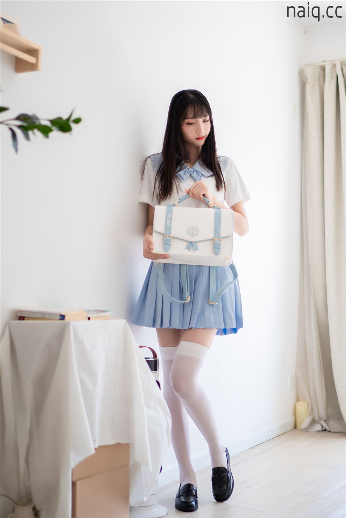 西呱呀呀呀murmure - 蓝白JK [127P-897MB] - 奶圈