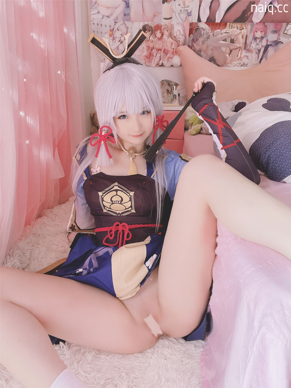 Coser@习呆呆 - 原神 神里绫华 [28P1V-133MB] - 奶圈