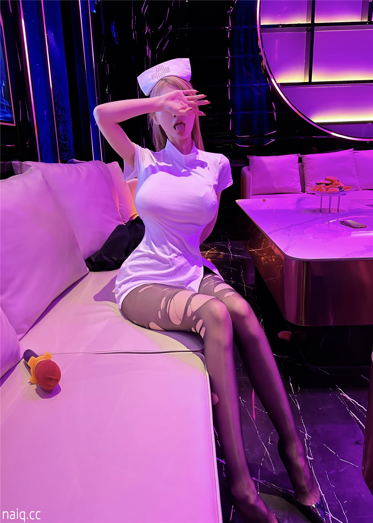 脸红Dearie - 护士KTV [53P-216MB] - 奶圈