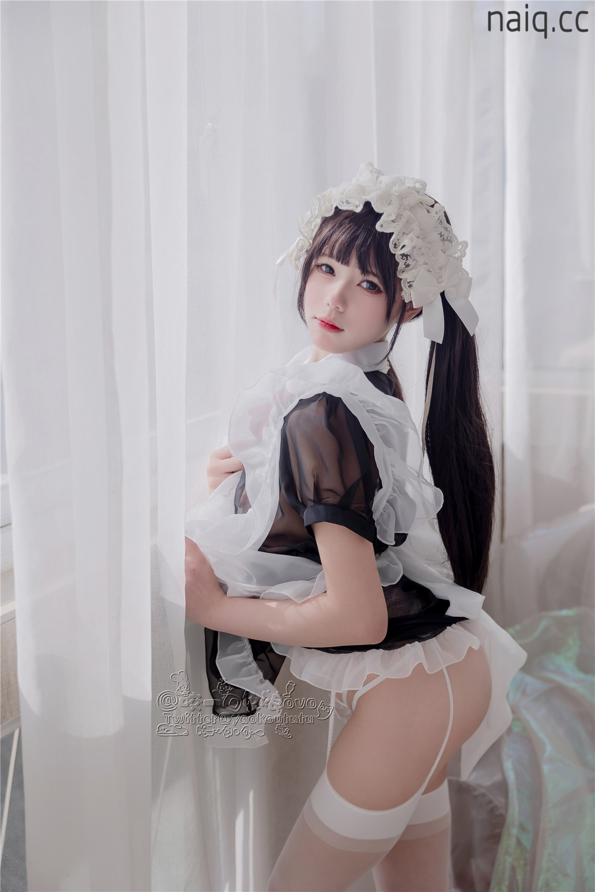 咬一口兔娘 - 黑白女仆 [58P-438MB] - 奶圈