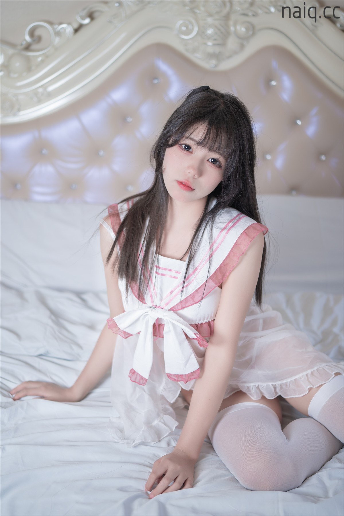 咬一口兔娘 - 粉嫩睡衣 [27P-162MB] - 奶圈