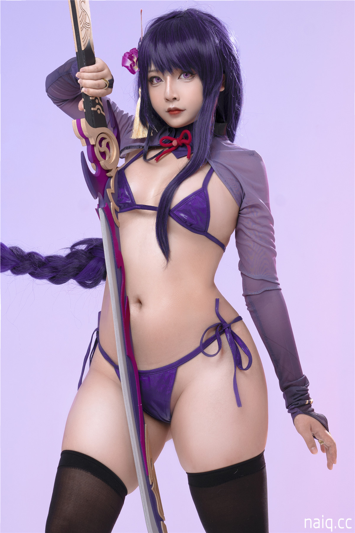 Sayo Momo - Genshin Impact Raiden Shogun [10P-115MB] - 奶圈