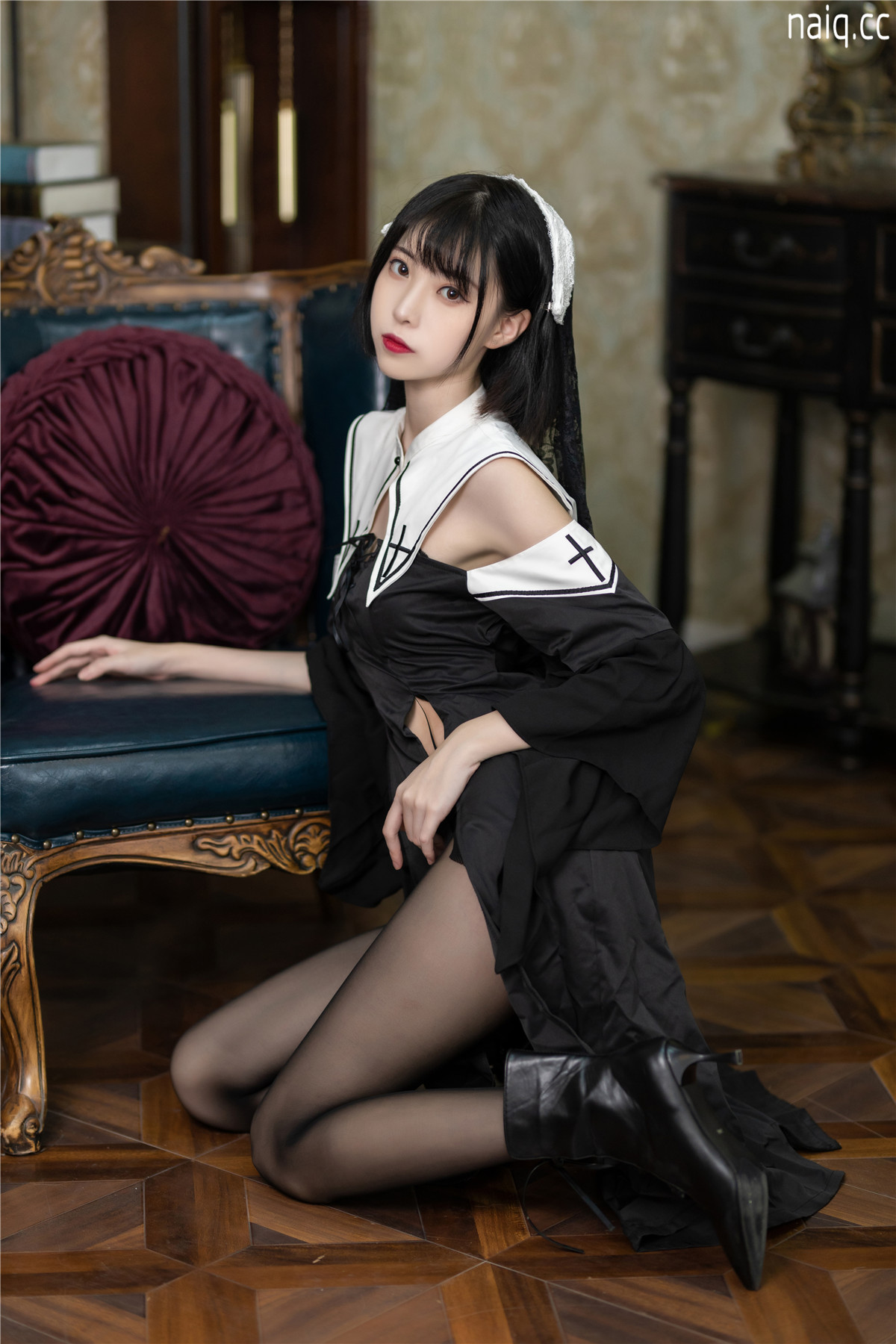 许岚LAN - 暗黑修女 [40P-640MB] - 奶圈