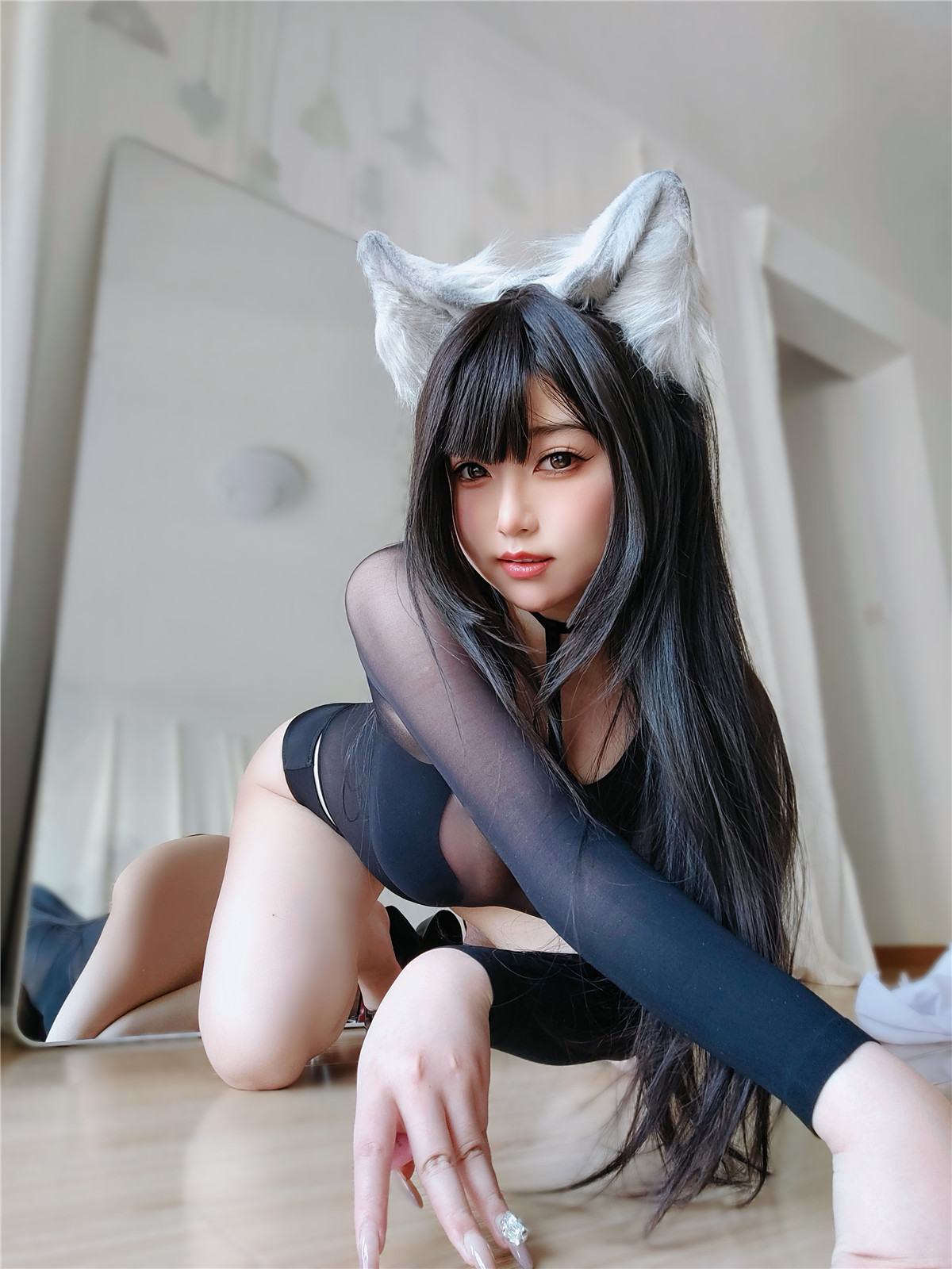 女主K - 性感的黑猫 [80P-270MB] - 奶圈
