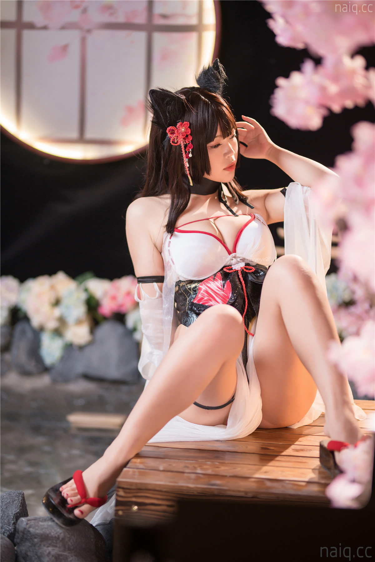 白烨 - 湿身泳装 [61P1V-1.46GB] - 奶圈