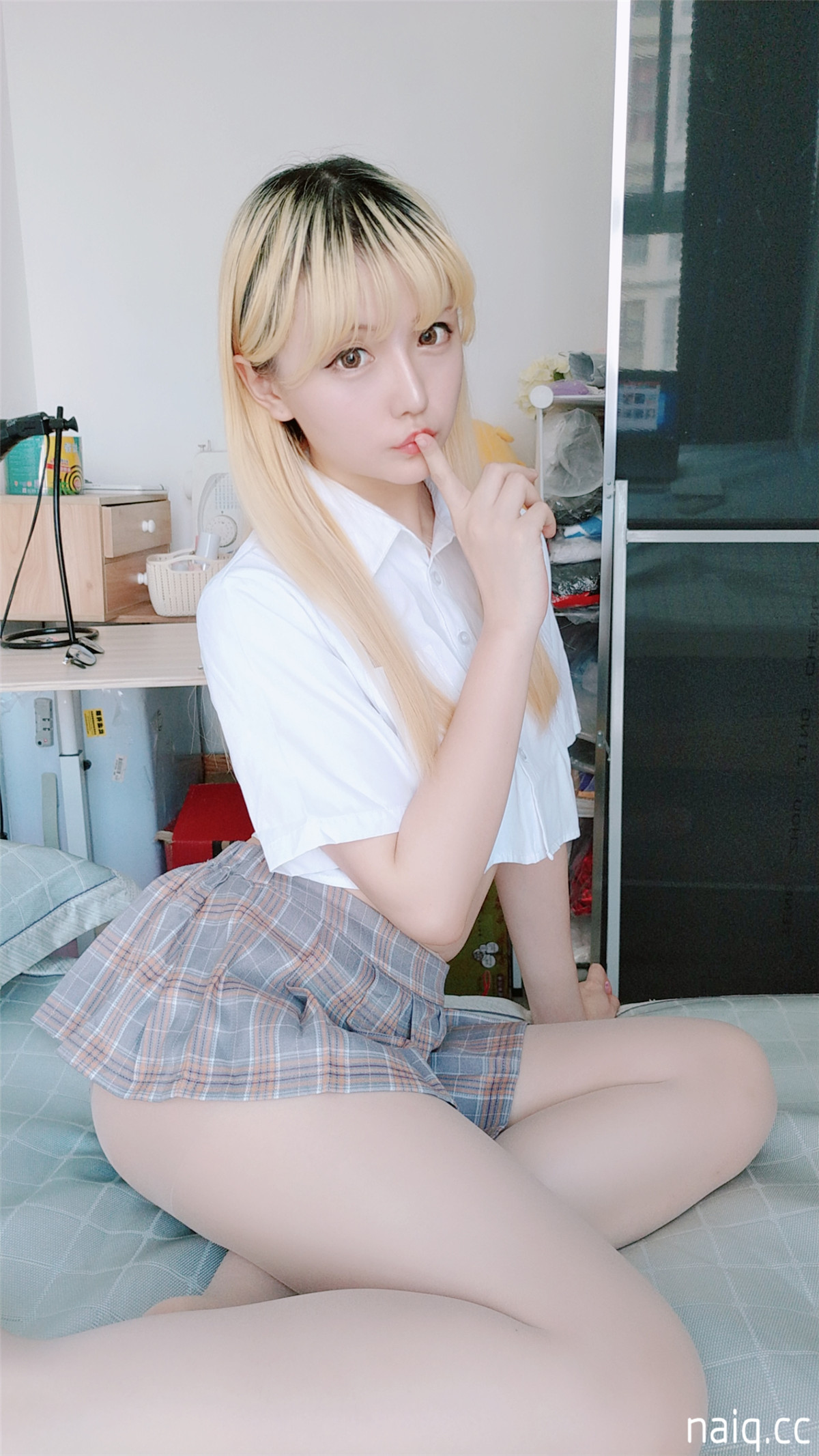 星之迟迟 - 定制11 6-25 短制服裙 [66P1V-303MB] - 奶圈