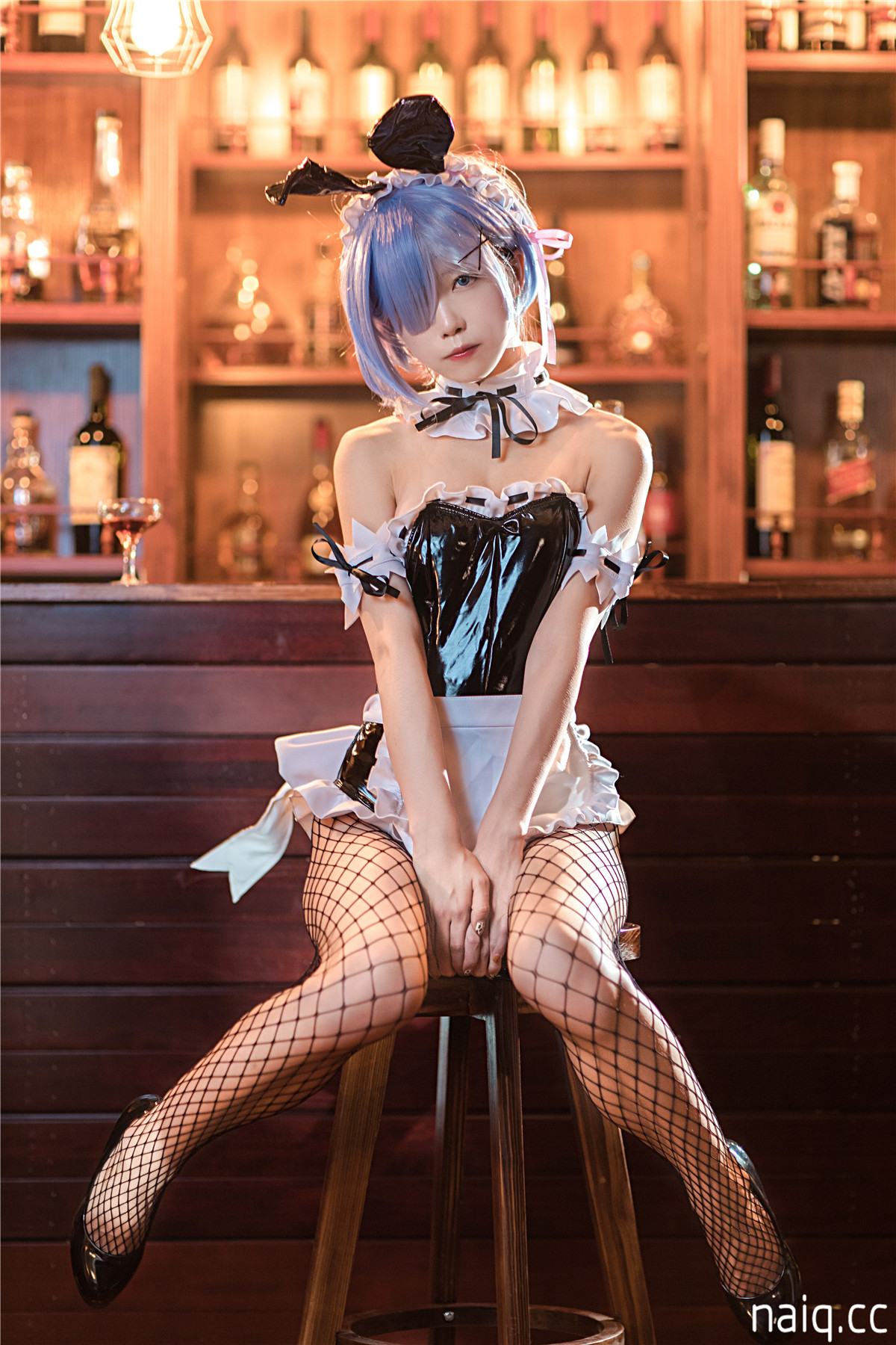 水淼Aqua - 蕾姆 兔女郎 [16P-273MB] - 奶圈
