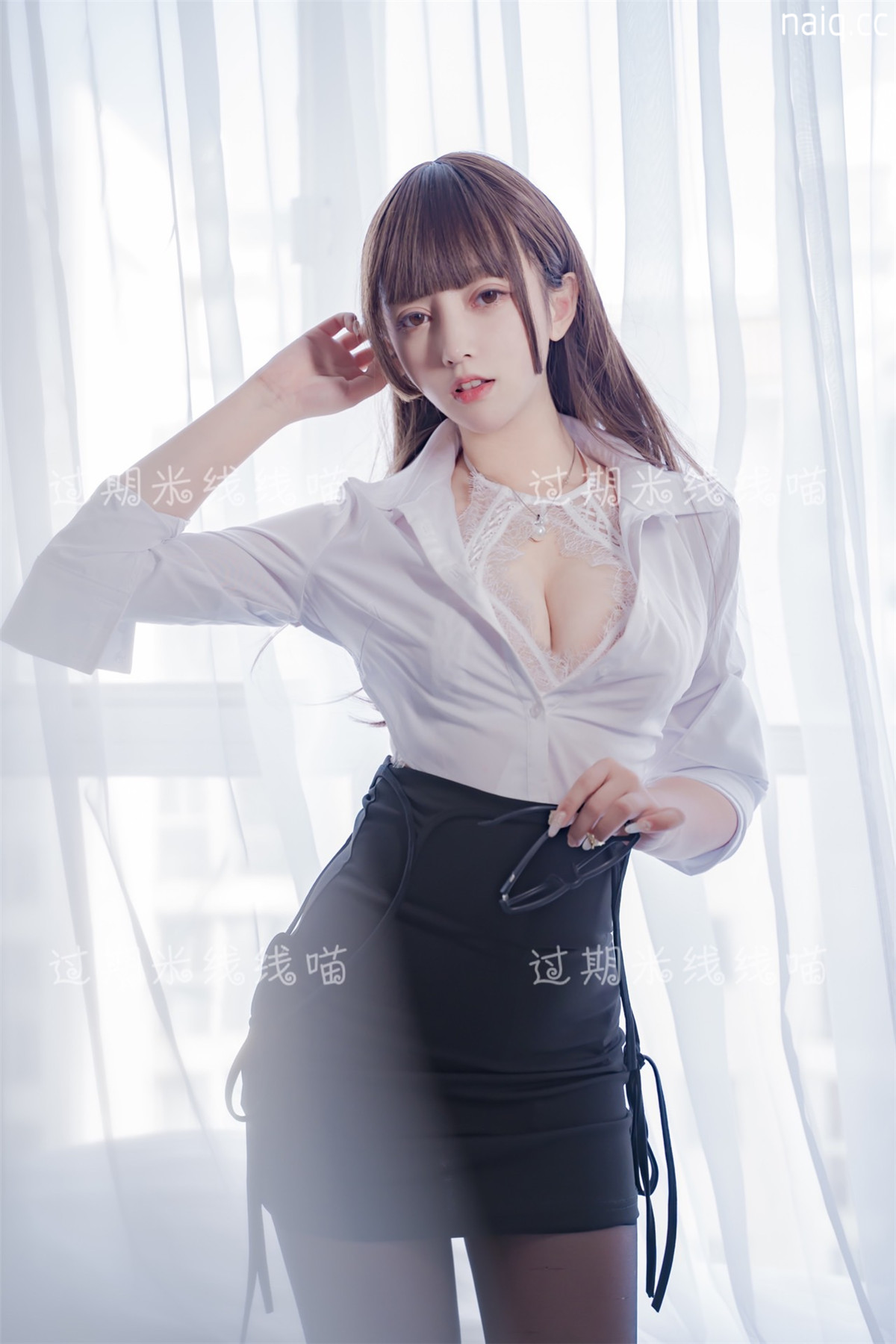 过期米线线喵 - 白色 [40P-9MB] - 奶圈
