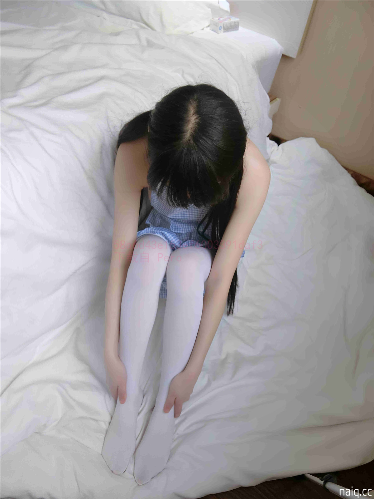 西尔酱 - 蓝白围裙（西尔酱的馒头） [45P-20MB] - 奶圈