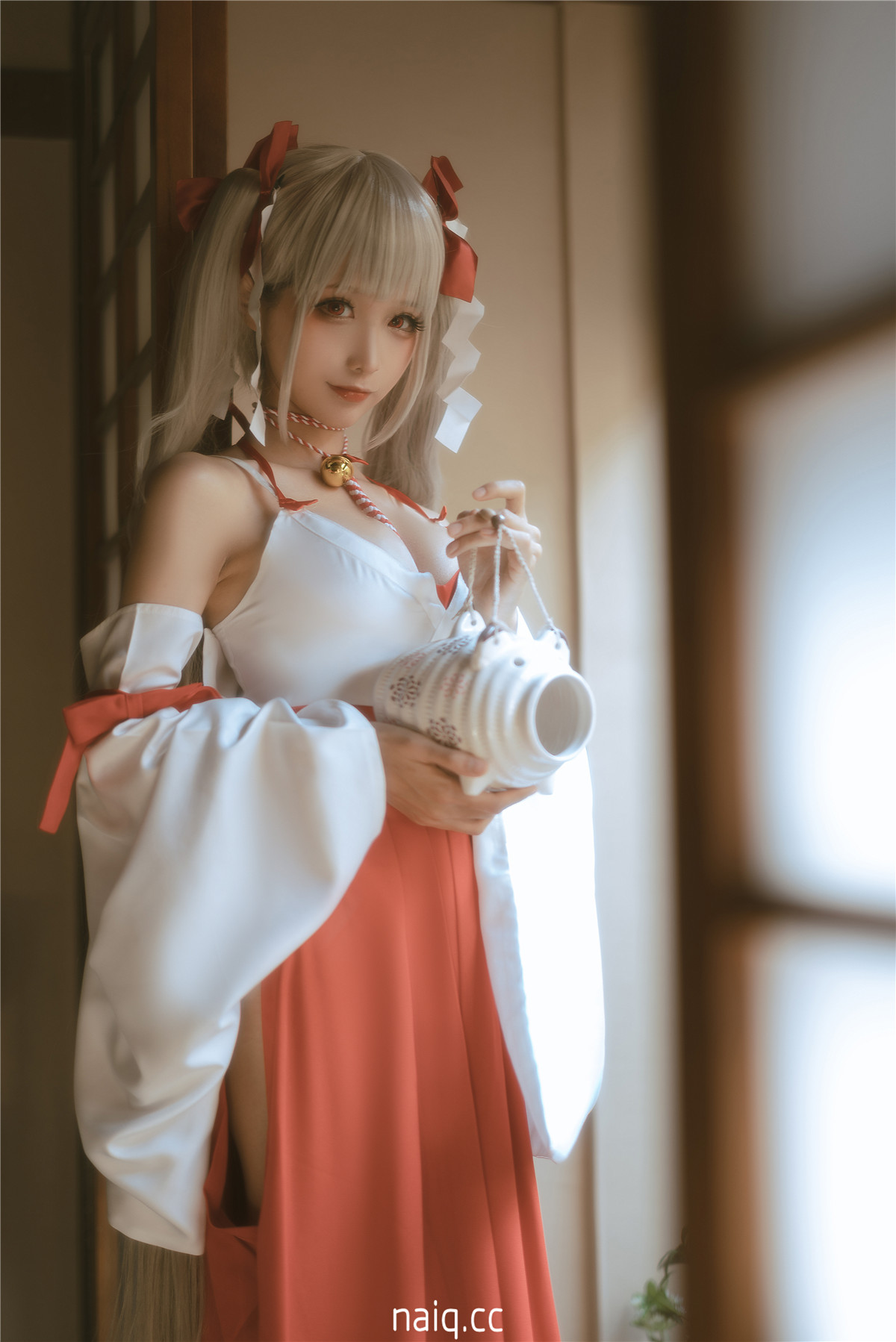 蠢沫沫 - 可畏巫女 [55P-787MB] - 奶圈