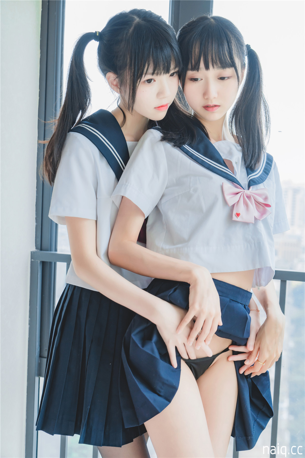 桜桃喵 - 她(制服×制服) [38P-741MB] - 奶圈