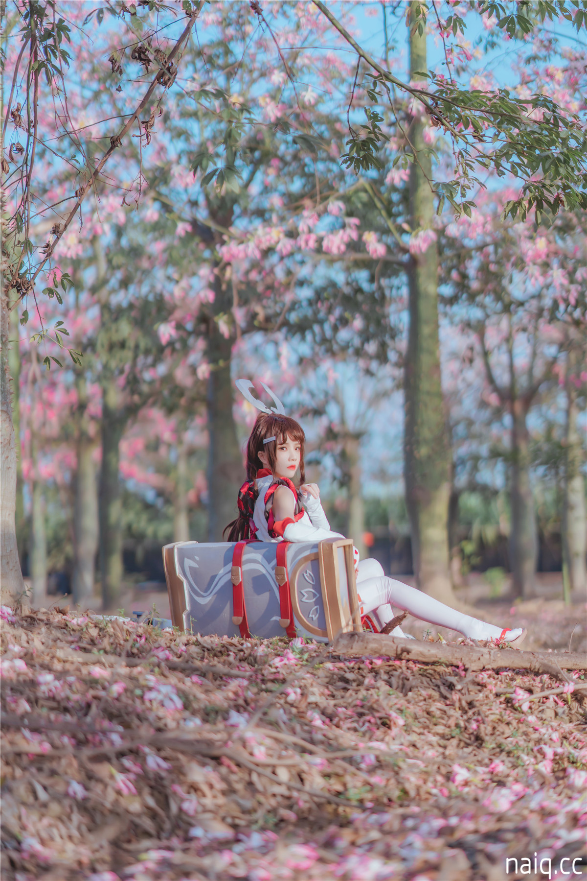 桜桃喵 - 花见巫女 [32P-638MB] - 奶圈