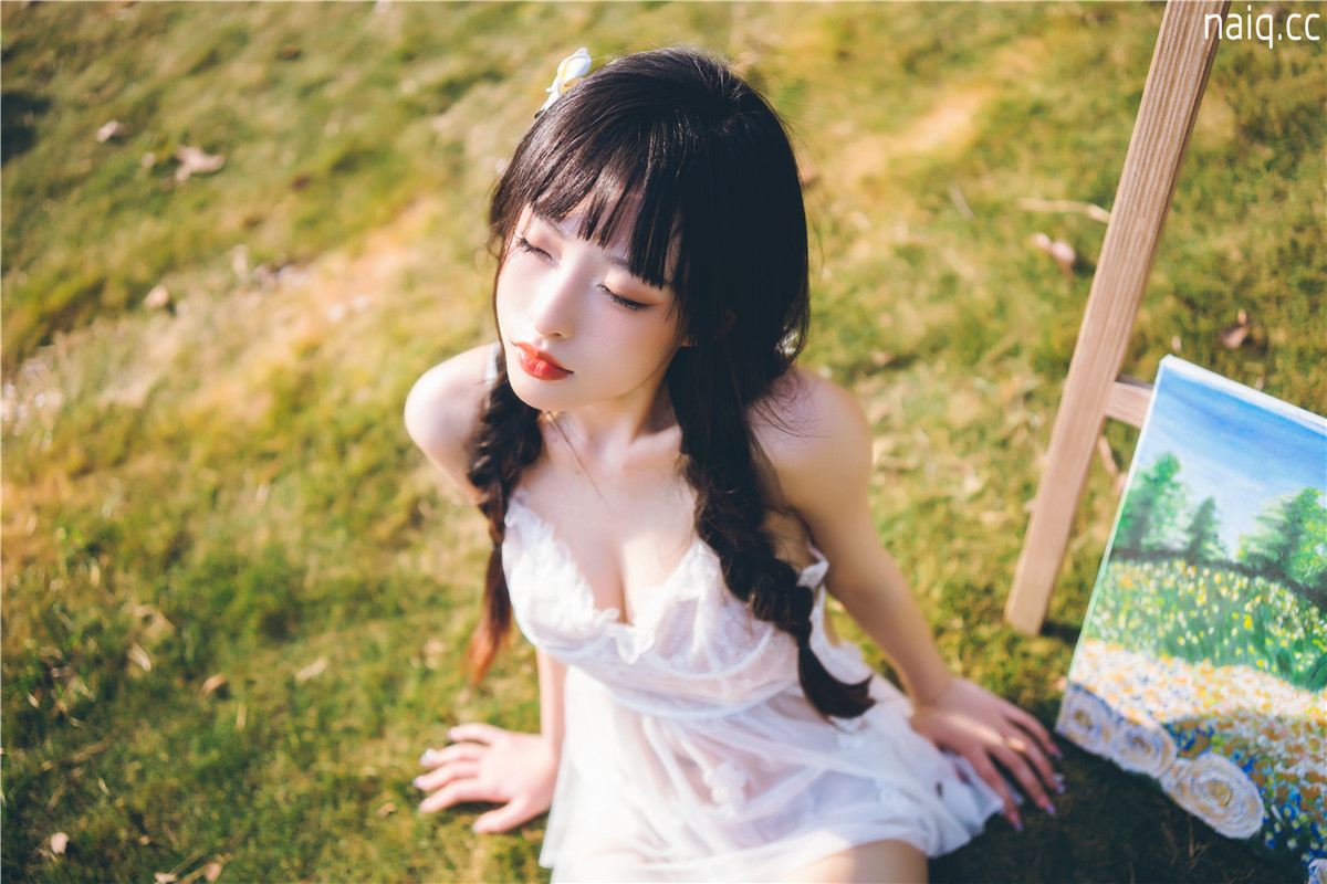 清水由乃 - 田园蕾丝裙 [65P-2.66GB] - 奶圈