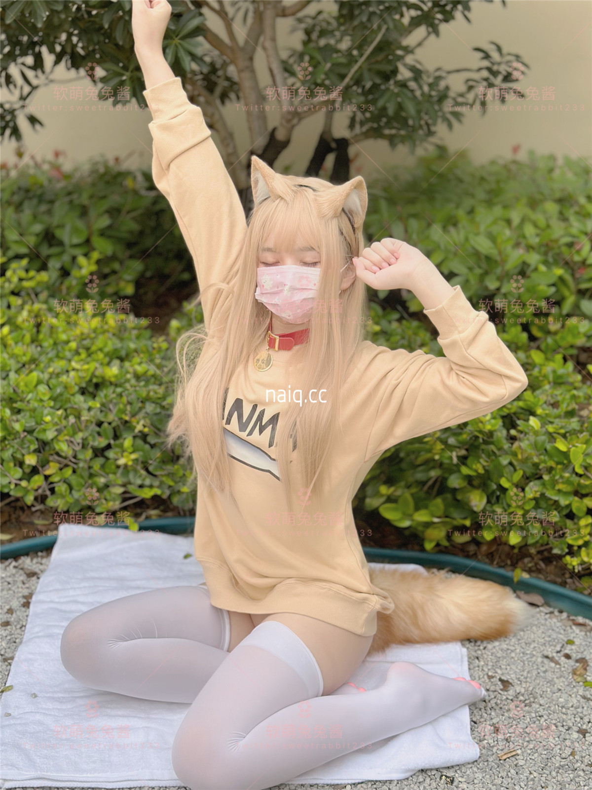 软萌兔兔酱 - 爱猫人士 [76P1V-1.9GB] - 奶圈