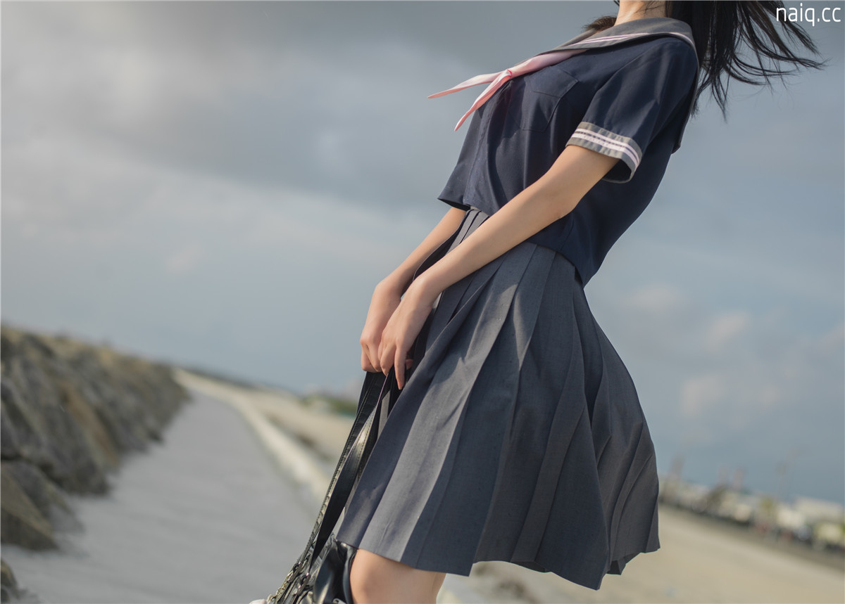 南桃Momoko - 蓝jk [12P-16MB] - 奶圈