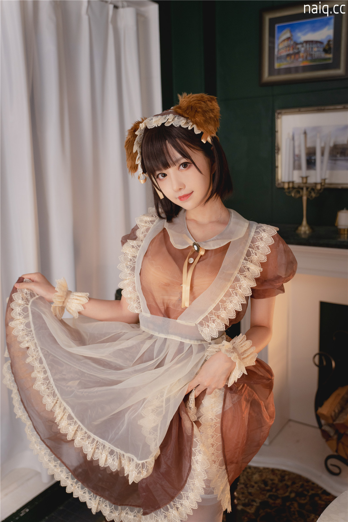 Shika小鹿鹿 - 透明女仆 [22P-433MB] - 奶圈