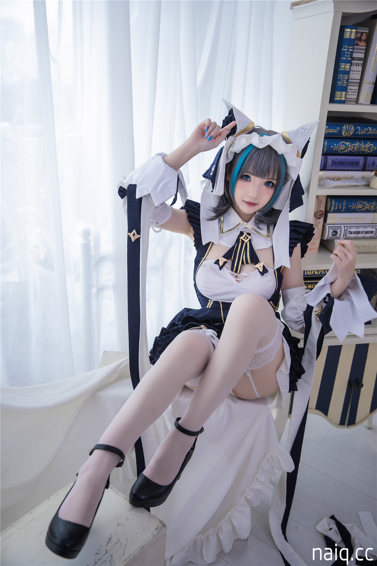雪晴Astra - Azure Lane 柴郡 [18P-173MB] - 奶圈