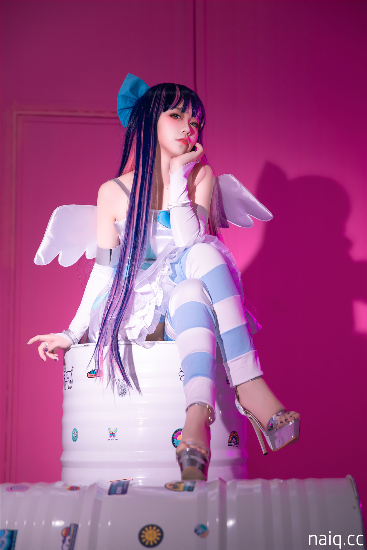 G44不会受伤 - 吊帶襪天使 Stocking [20P-36MB] - 奶圈