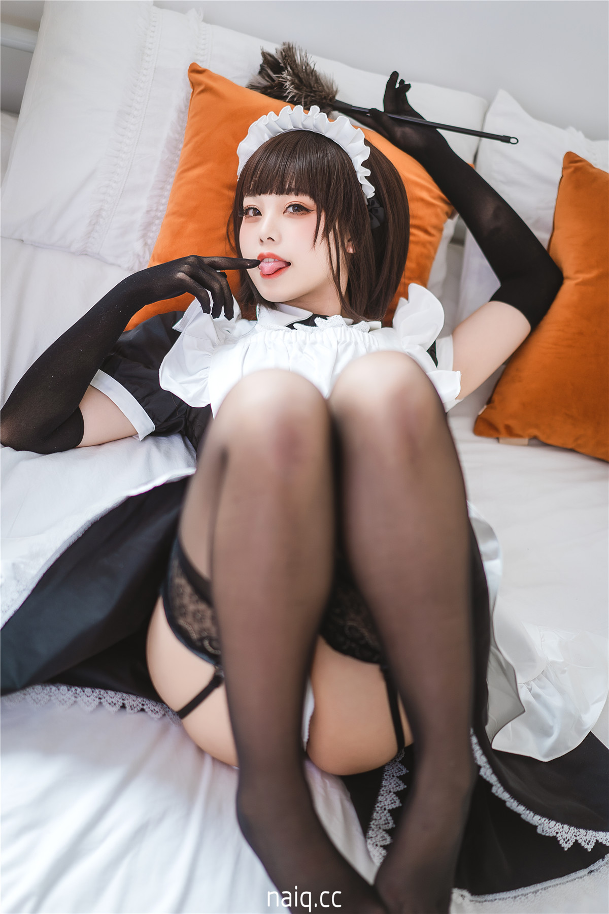 蜜汁猫裘 - 民宿 女仆 [50P-587MB] - 奶圈
