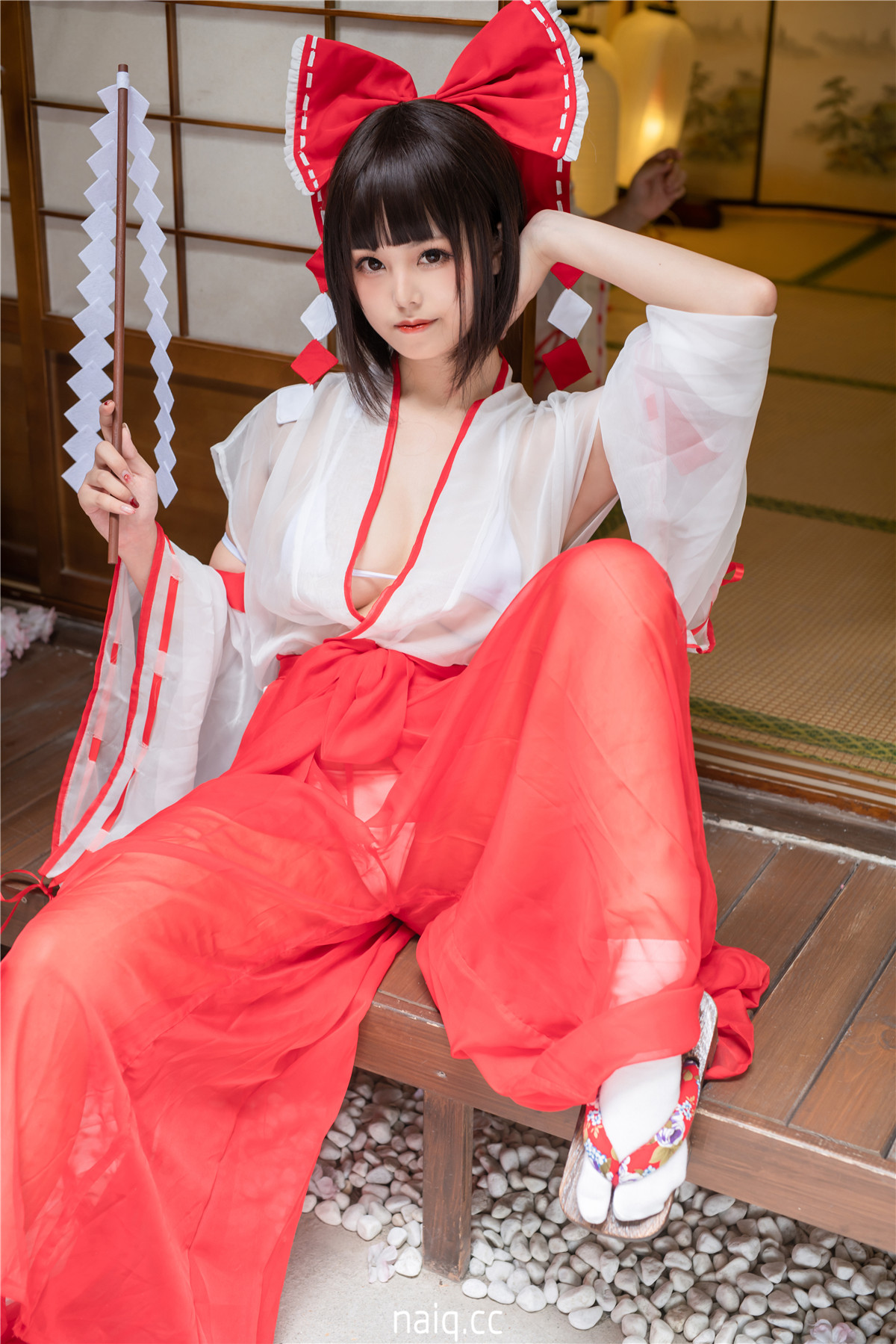 蜜汁猫裘 - 2020巫女 [61P-702MB] - 奶圈