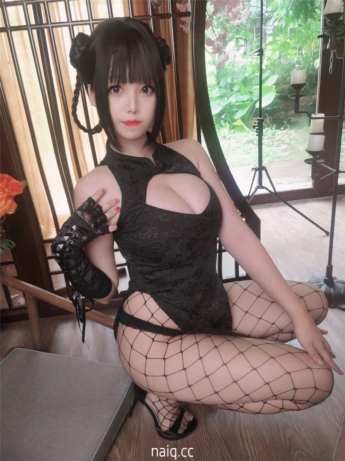 蜜汁猫裘 - 皮衣舞娘 [45P7V-286MB] - 奶圈