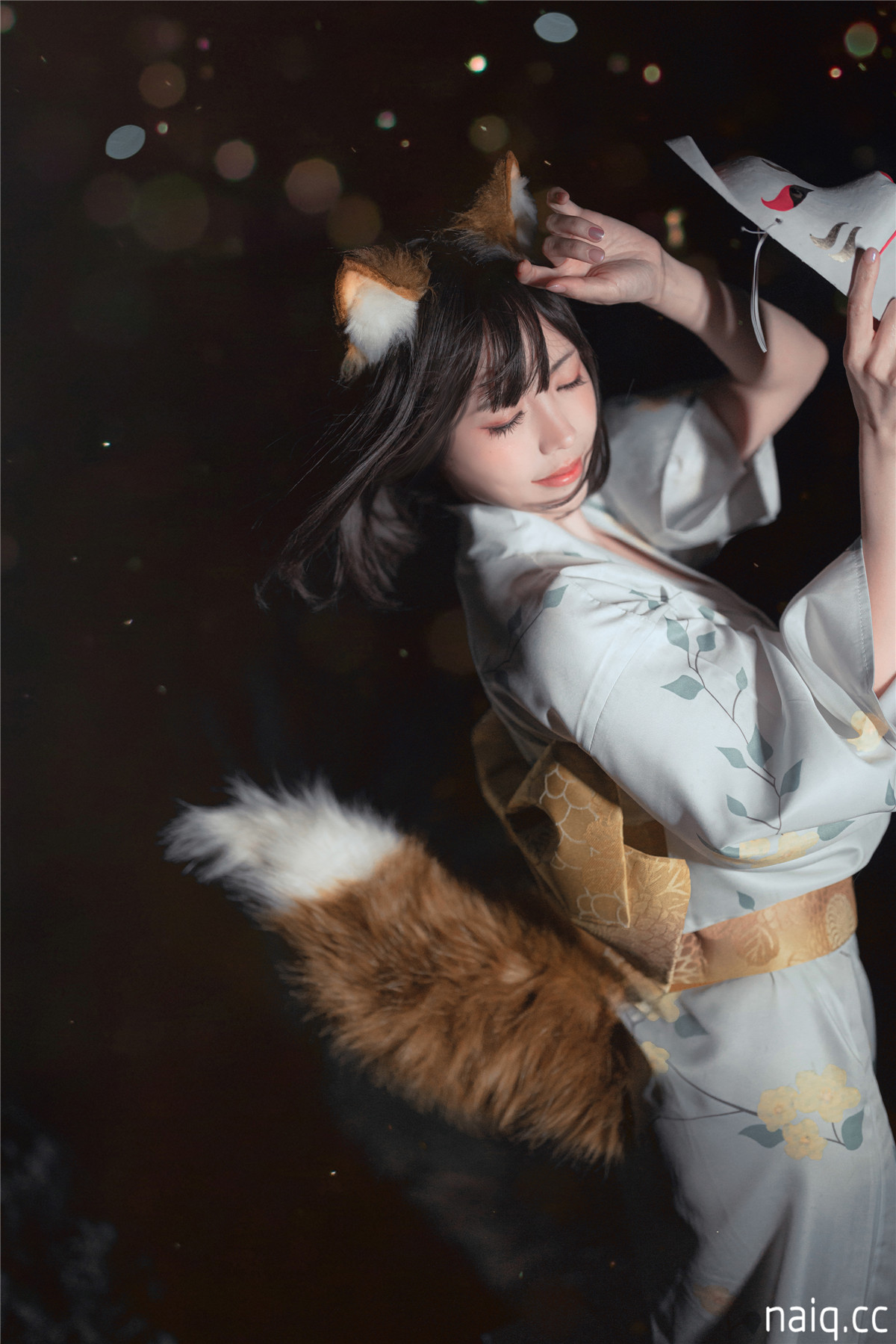 ElyEE子 - 2023.July C-Dongitsune ~Yukata 浴衣狐 [26P1V-132MB] - 奶圈
