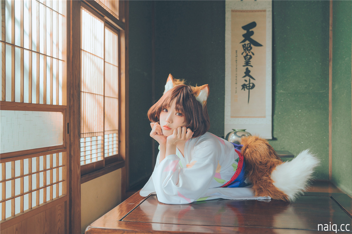 ElyEE子 - 2023.July A-Dongitsune ~Taisho-era 大正小狐狸 [45P1V-132MB] - 奶圈