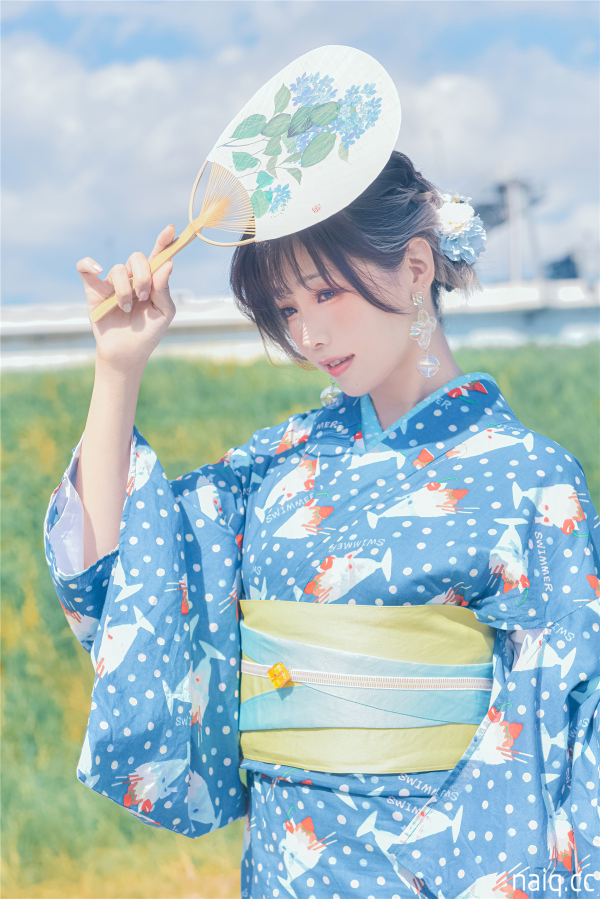 ElyEE子 - 2023.august A-聖代浴衣 Sundae Yukata [28P-129MB] - 奶圈
