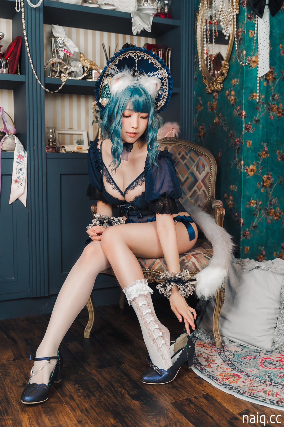 ElyEE子 - Scottish Fold Cat Doll 摺耳貓少女人形 [60P-208MB] - 奶圈