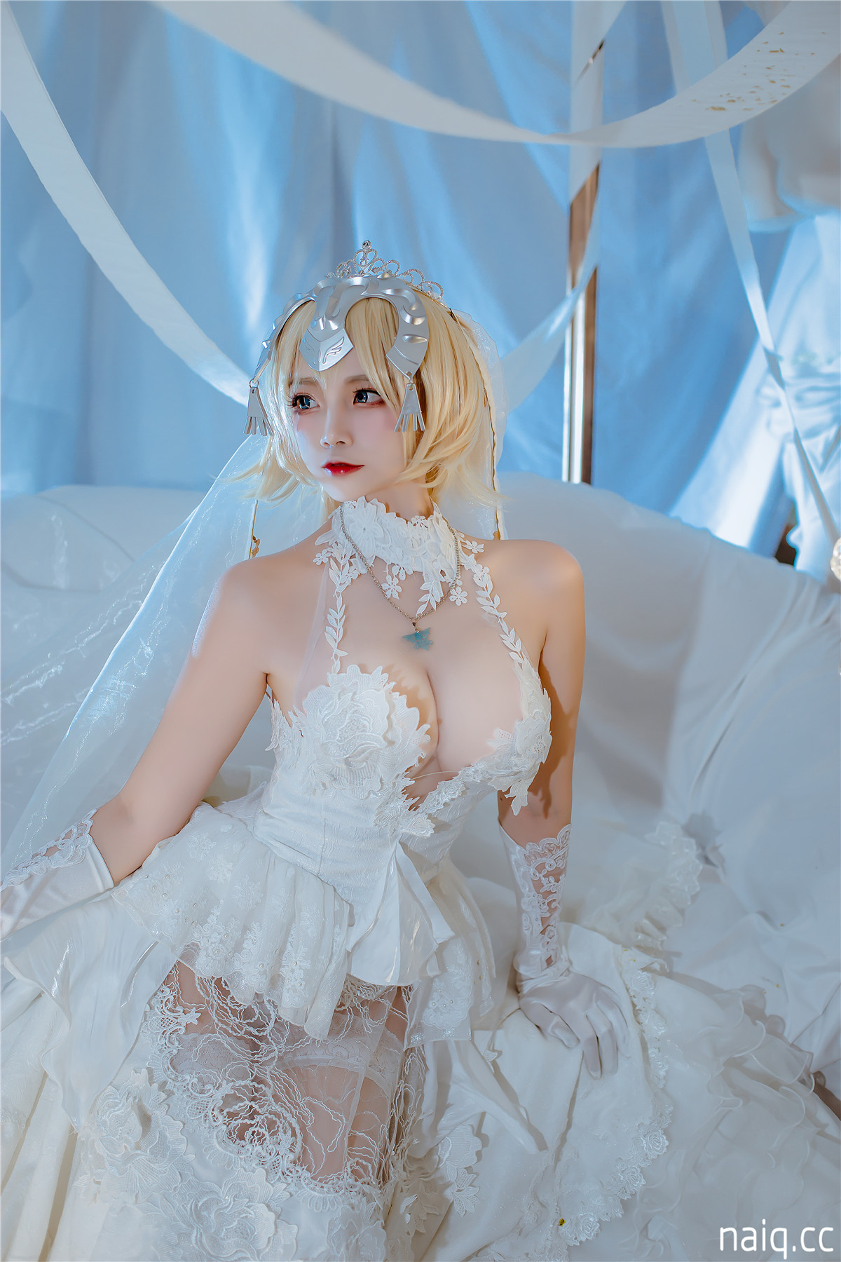 二佐Nisa - Fate贞德花嫁 [12P-200MB] - 奶圈