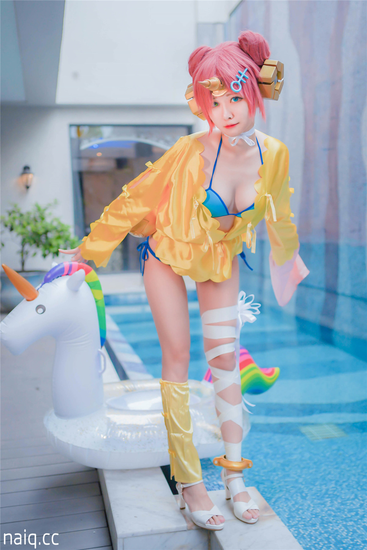Arty亚缇 - FGO Frankenstein swimsuit (6 February 2022) [32P-16MB] - 奶圈