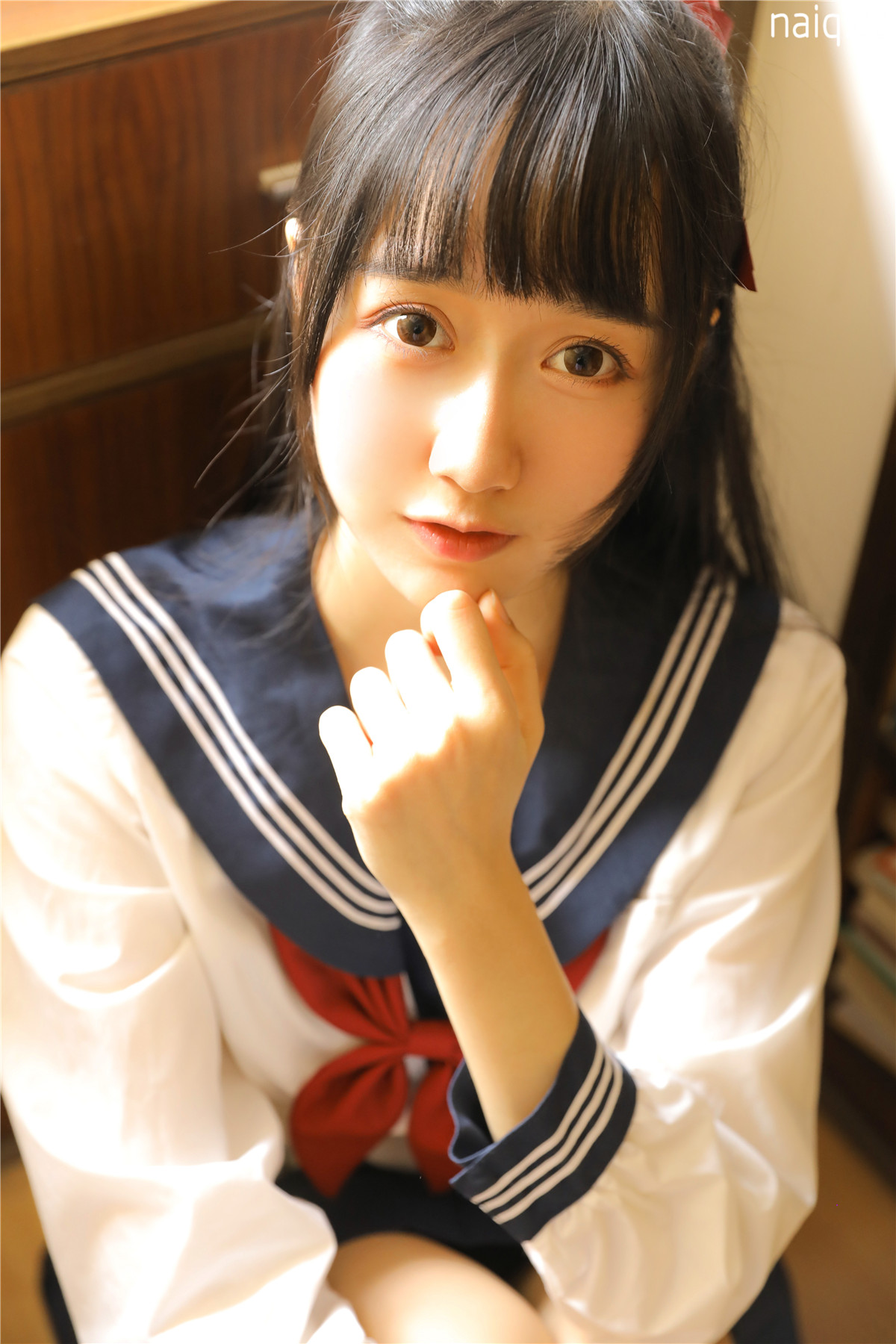 木绵绵OwO - 绵相随 JK水手服 [18P-55MB] - 奶圈