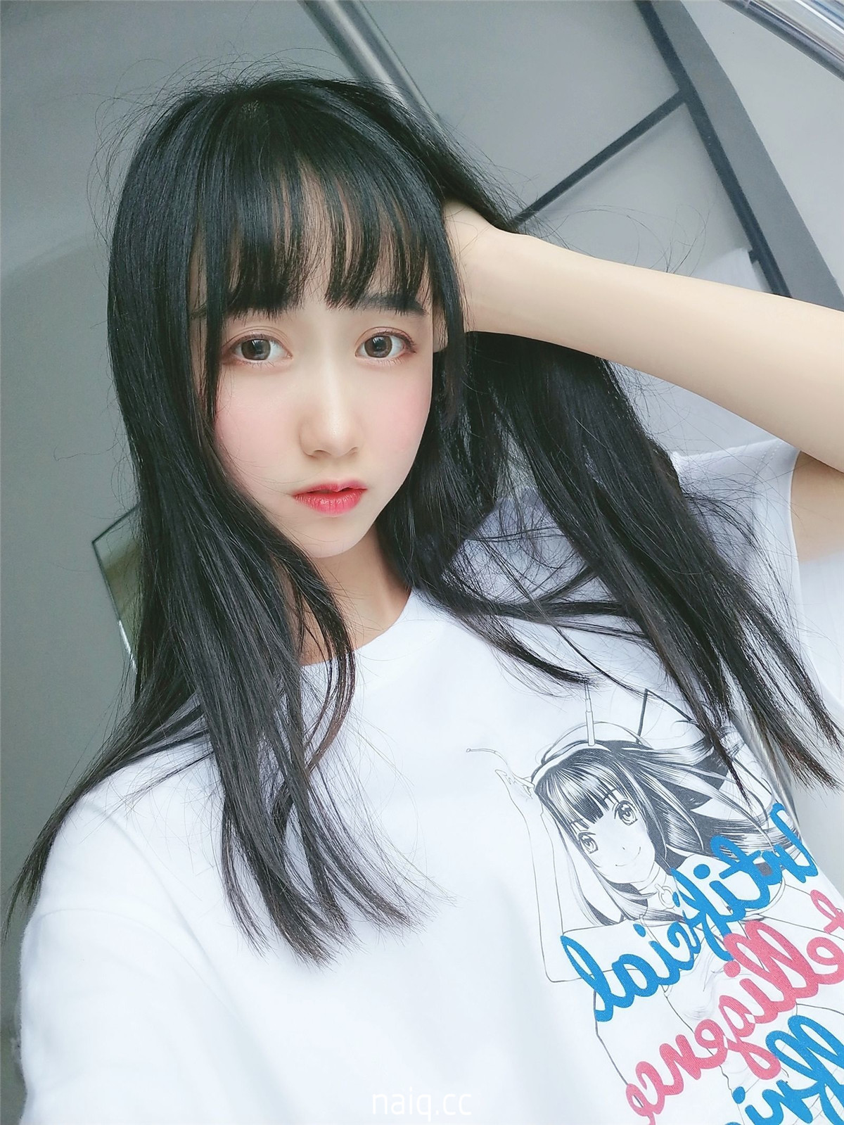 木绵绵OwO - 智能型彼女 T恤 [22P-9MB] - 奶圈