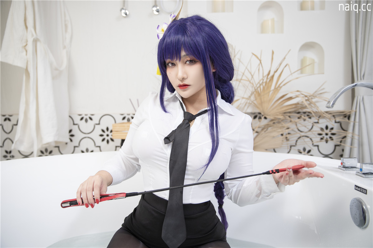 洛璃 LoLiSAMA - 雷电将军OL [74P-623MB] - 奶圈