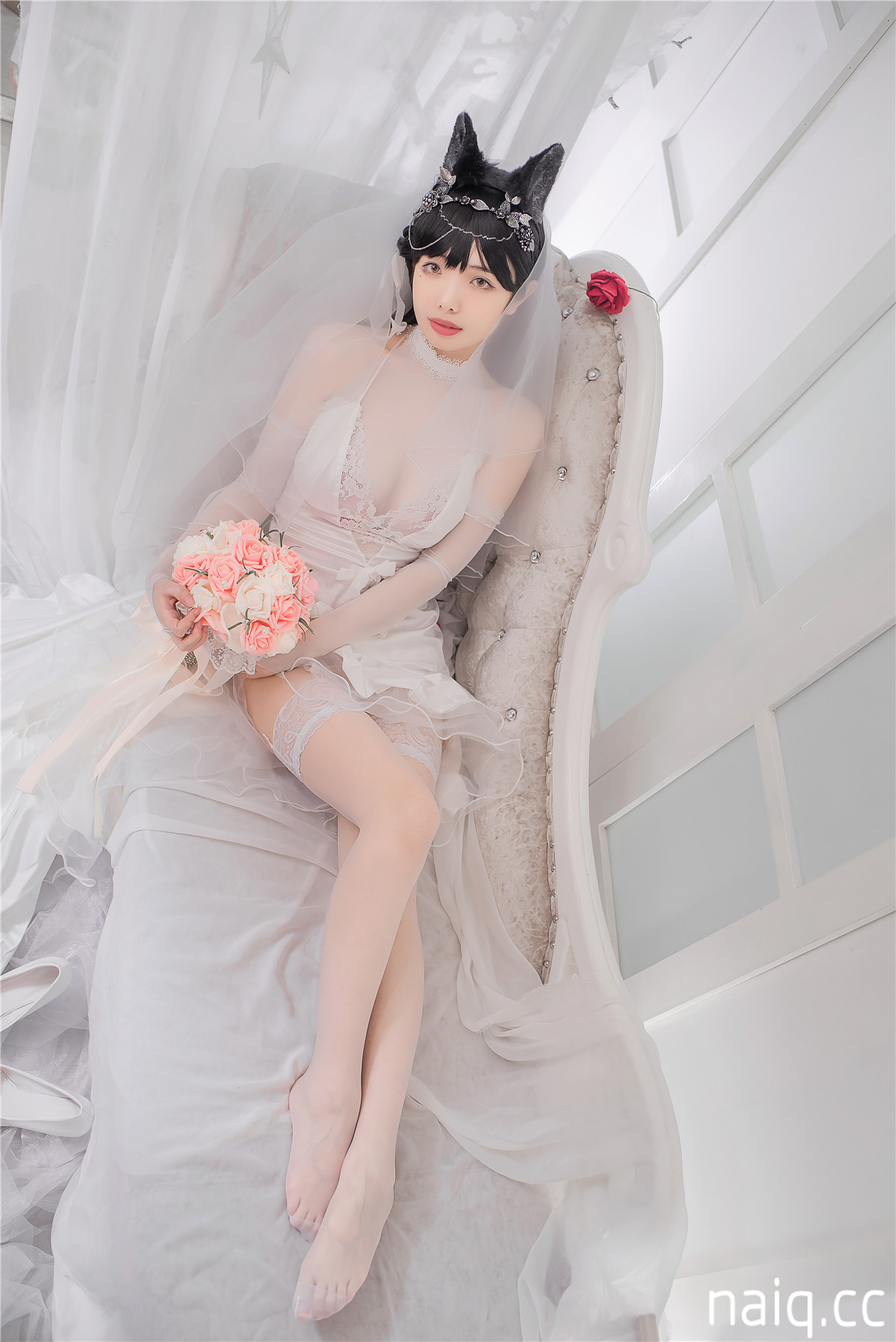 雯妹不讲道理 - 爱宕花嫁 [32P-281.65 MB] - 奶圈