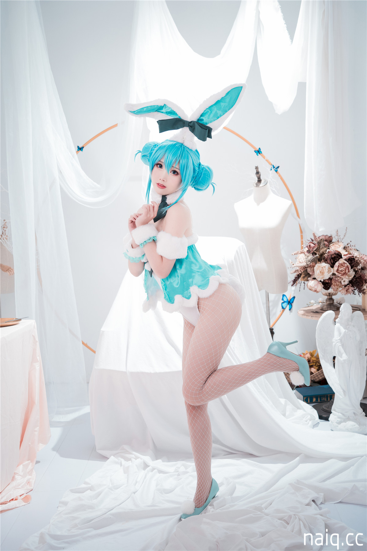 面饼仙儿 - 初音兔女郎 [17P-139MB] - 奶圈