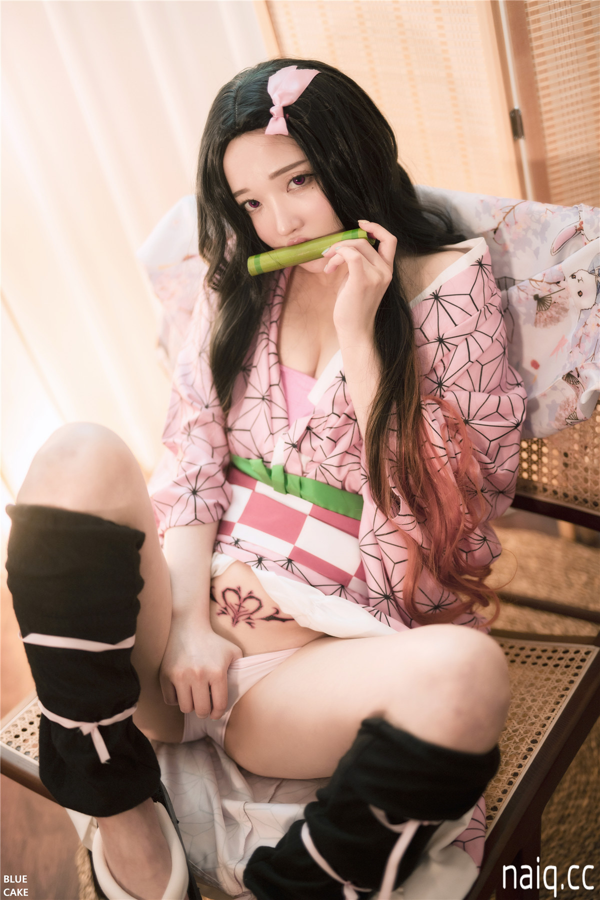 Son Ye Eun(孫樂樂) - [BLUECAKE] PINK ONI [100P-1.1GB] - 奶圈