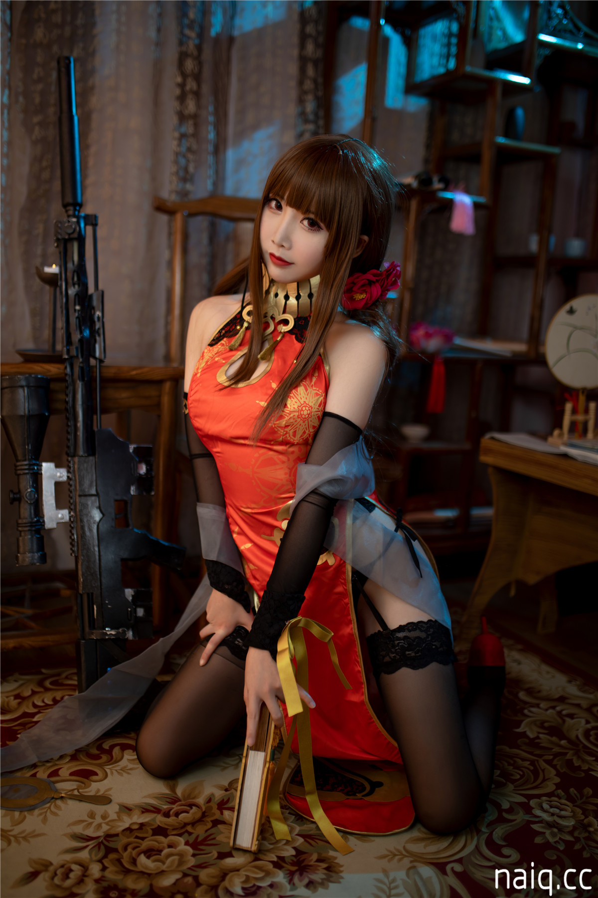 面饼仙儿 - DSR50 红牡丹 [34P-222MB] - 奶圈