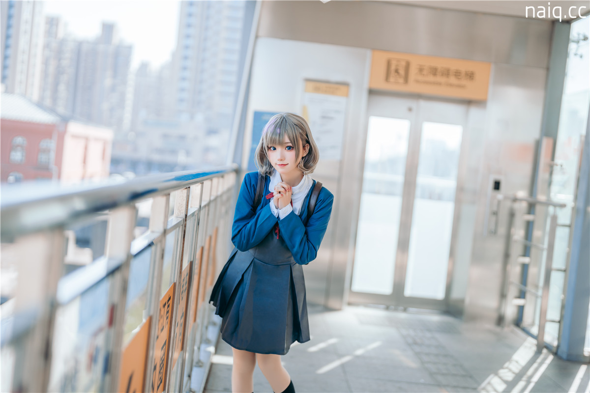 花柒Hana - 唐可可校服 [15P-168MB] - 奶圈