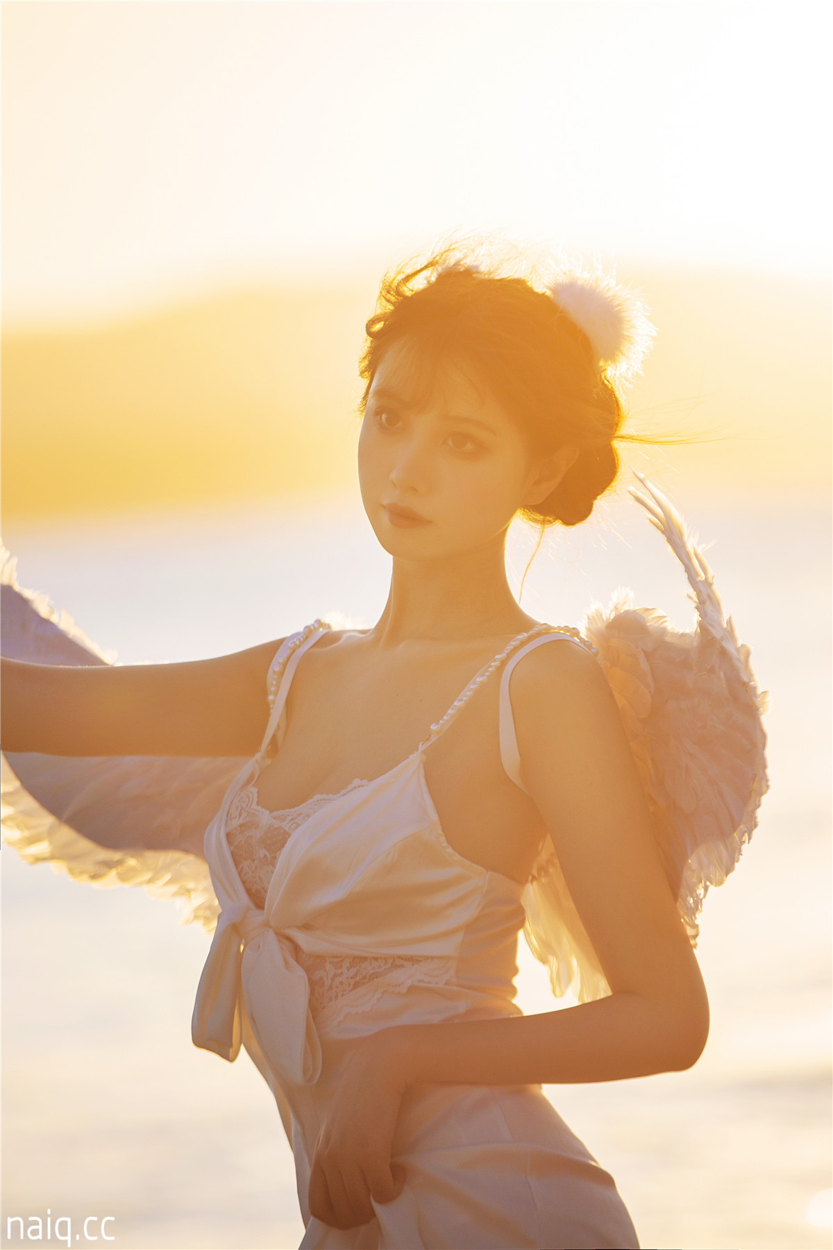 念雪ww - 海边神明少女 [50P-507MB] - 奶圈