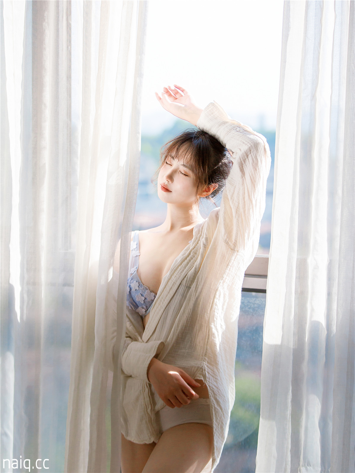 念雪ww - 居家蓝色 [25P-256MB] - 奶圈