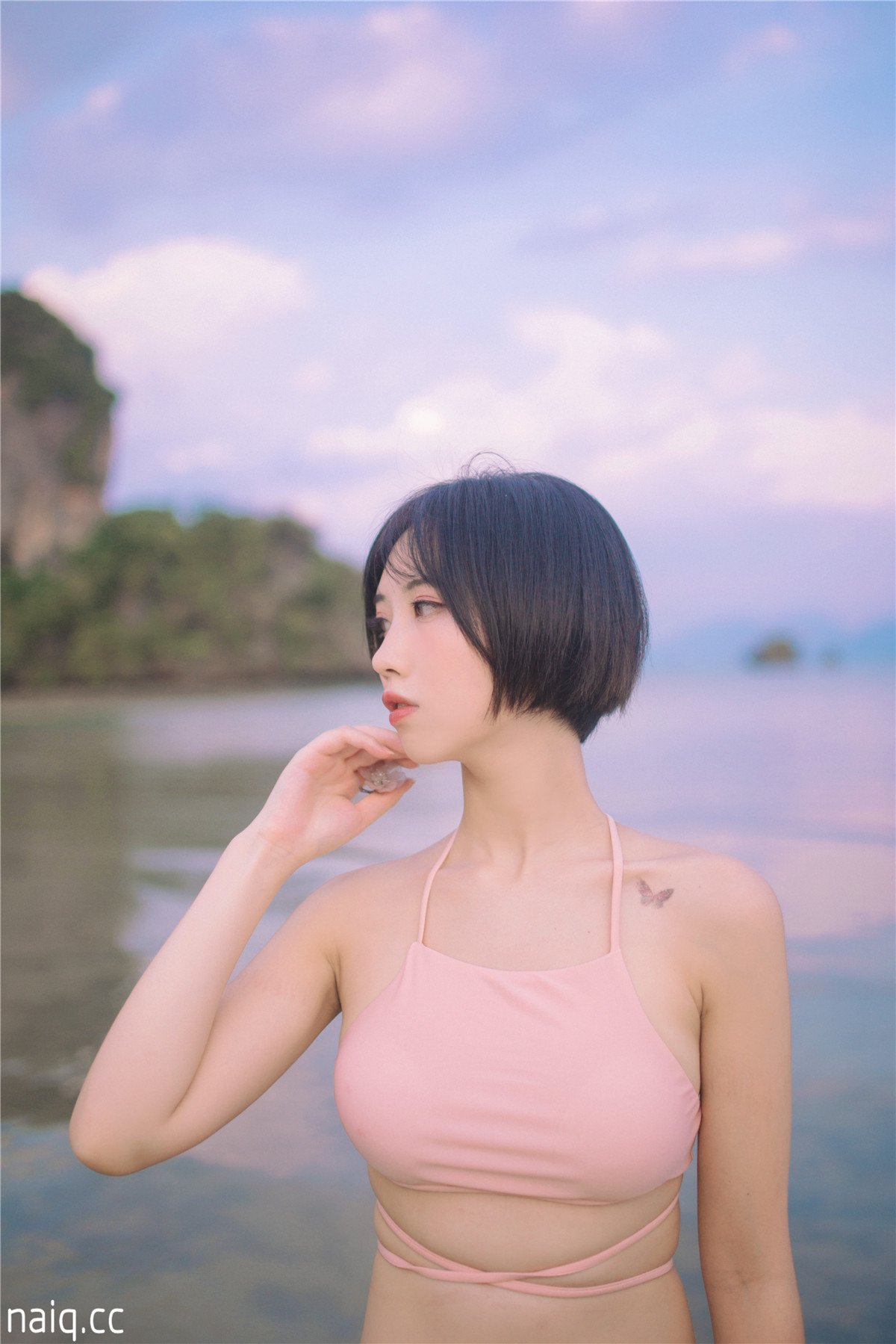 念雪ww - 粉色泳衣 [30P-235MB] - 奶圈