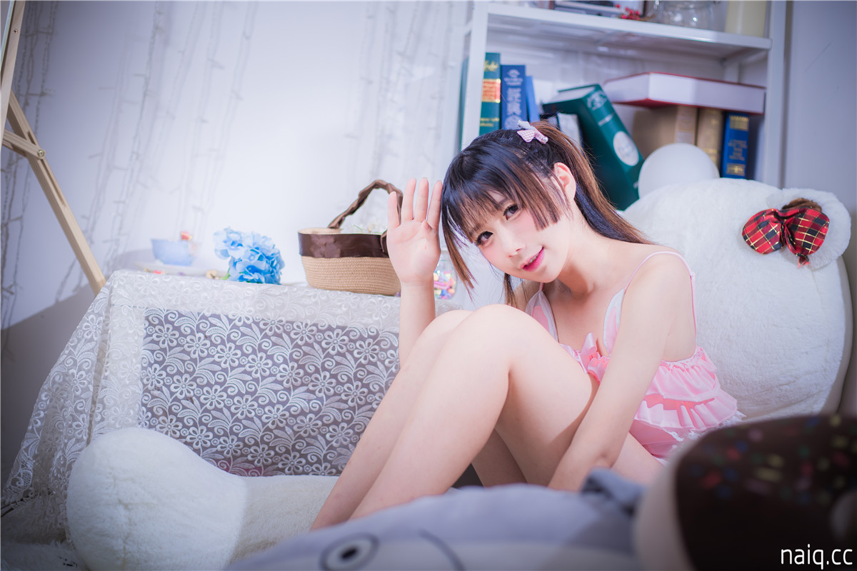 九曲Jean - 粉色内衣 [9P-22MB] - 奶圈