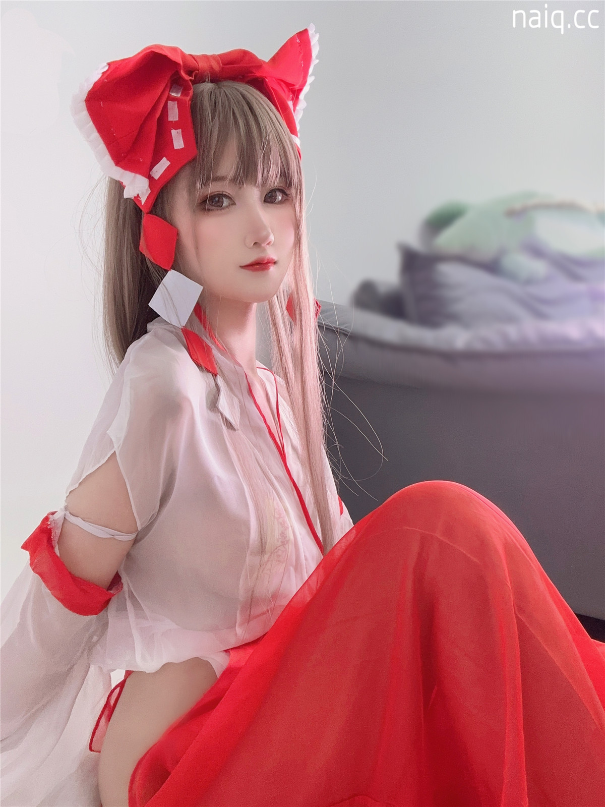 三度_69 - 巫女 [55P-103MB] - 奶圈