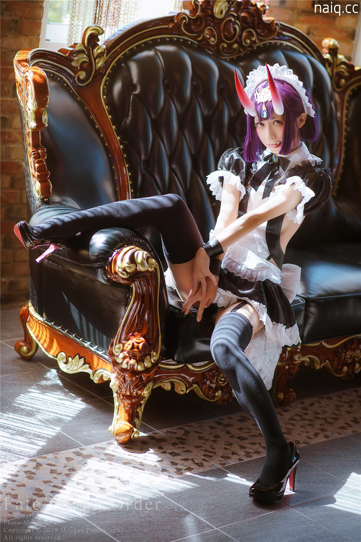 沖田凜花Rinka - 酒呑童子 Maid ver. (Fate Grand Order) [17P-78.86MB] - 奶圈
