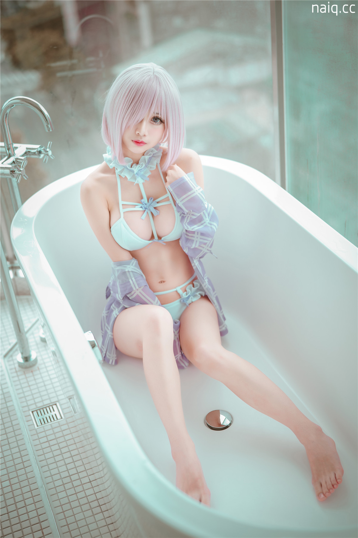 沖田凜花Rinka - 玛修泳衣 (Fate Grand Order) [13P-96MB] - 奶圈