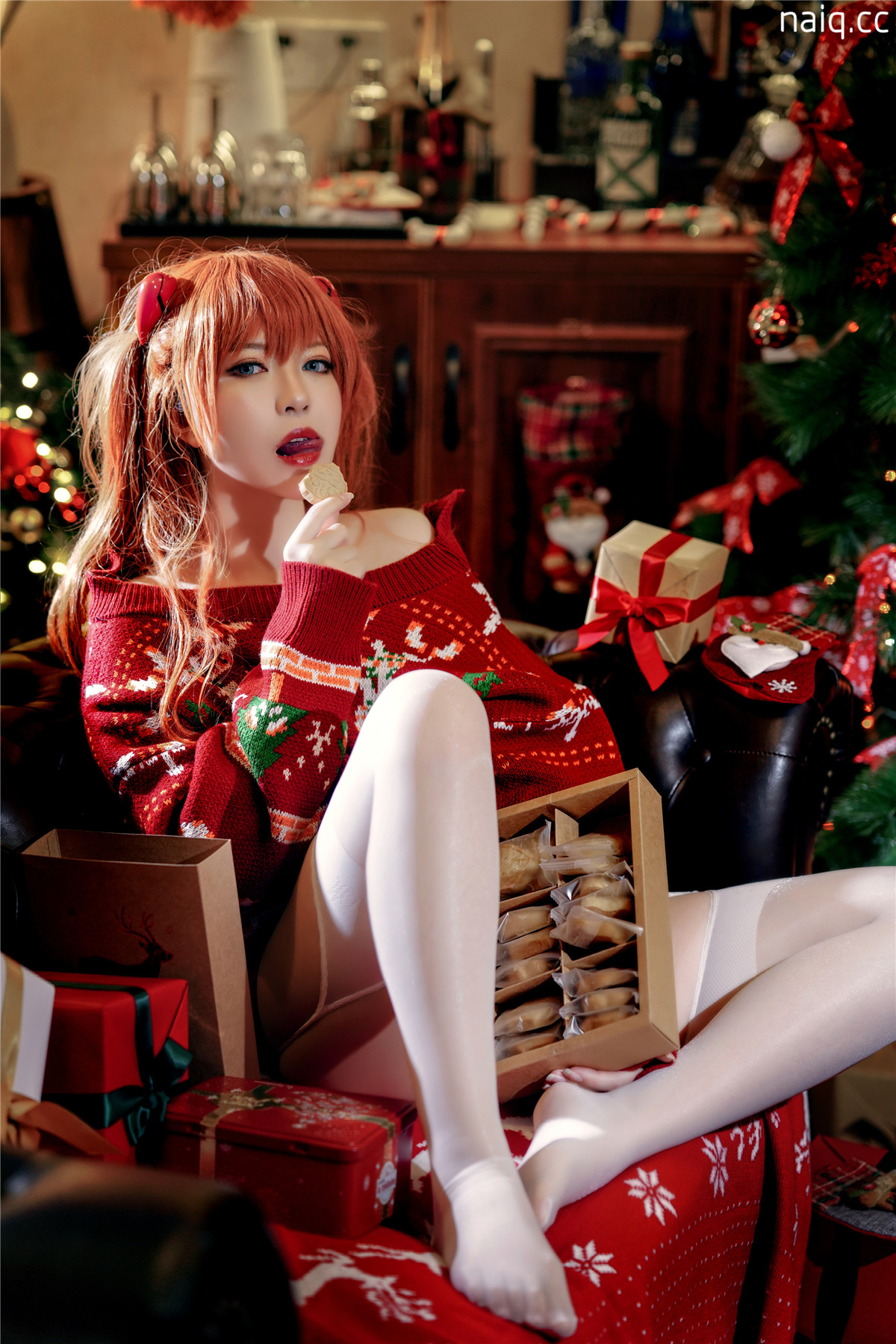 半半子 - 式波 ー ASUKA Christmas [41P-153MB] - 奶圈