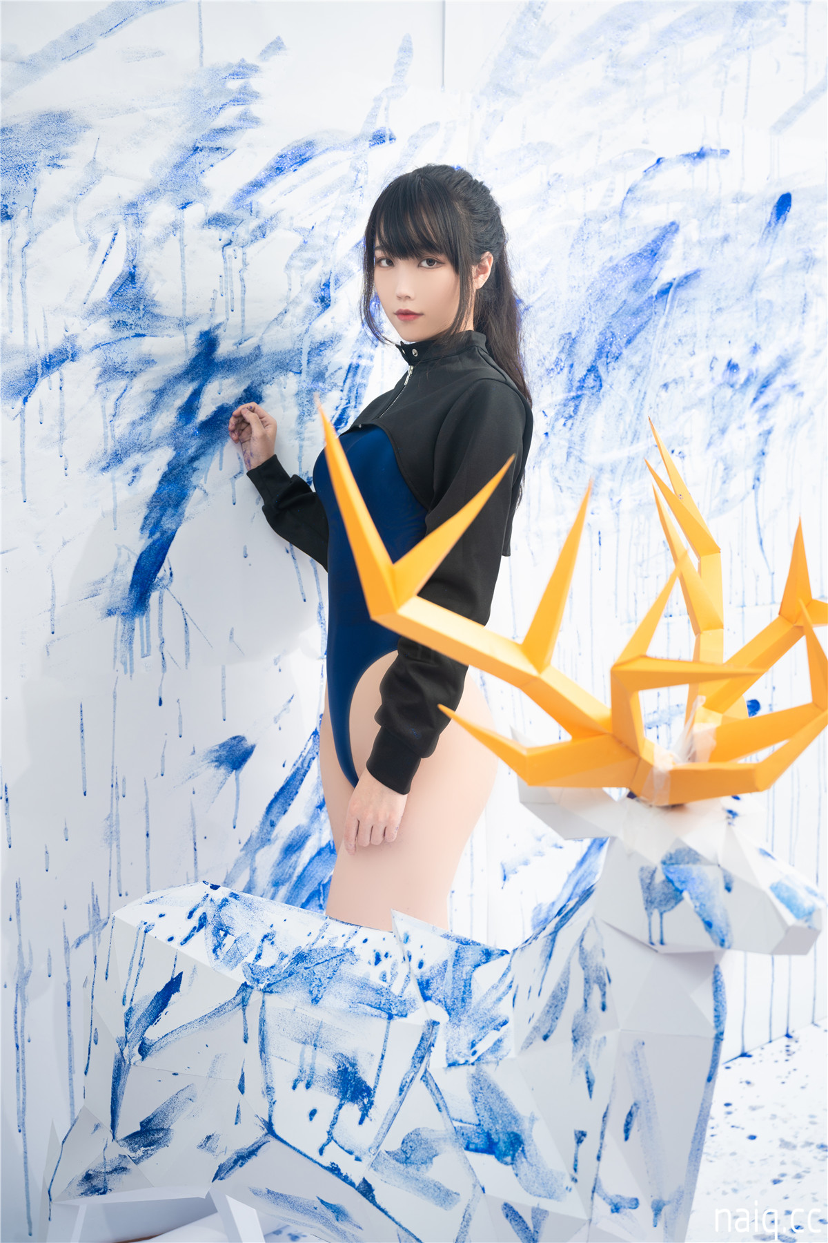 汪知子 - 蓝色闪粉 [35P-480MB] - 奶圈