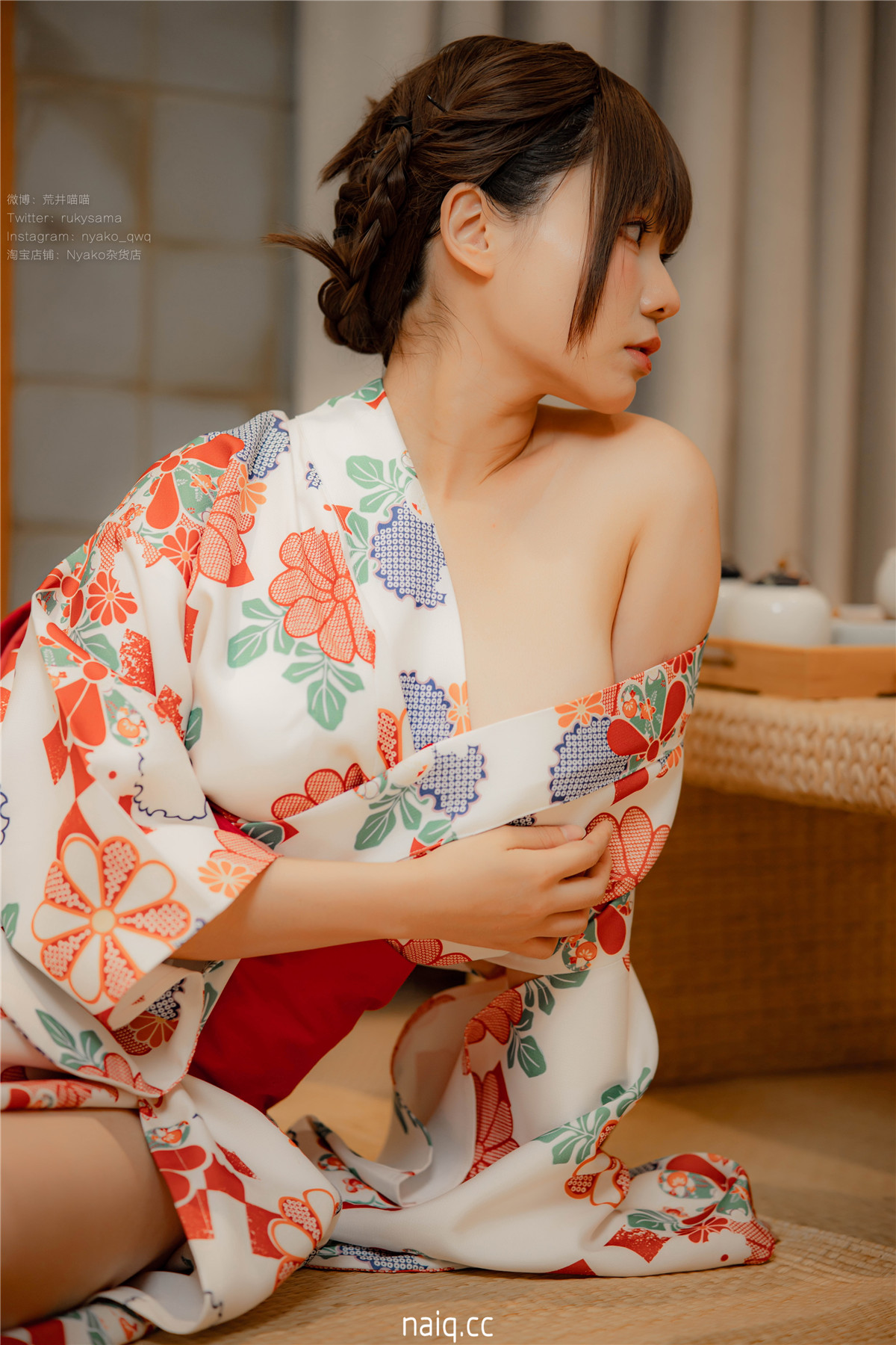 Nyako喵子 - 和风烂漫正片+自拍 [293P2V-2.00GB] - 奶圈