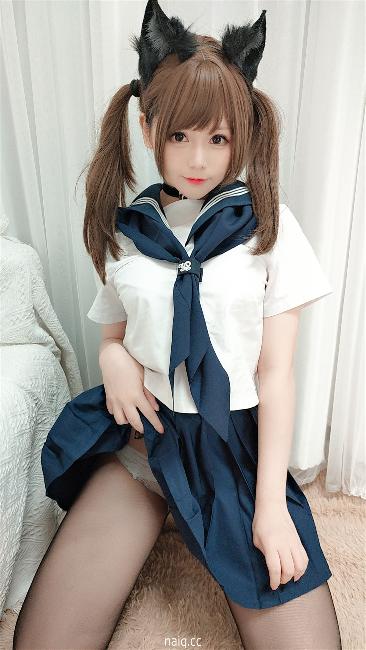 Nyako喵子 - 水手服自拍 [26P-38MB] - 奶圈